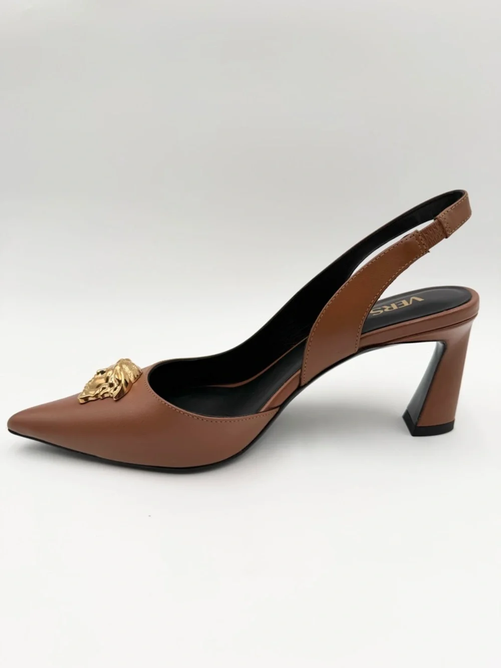Versace La Medusa slingback pumps - 39 - Picture 3 of 8